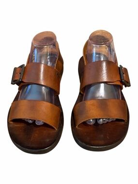 Safari Club Positano hand made leather sandals. Made in Italy size 41
